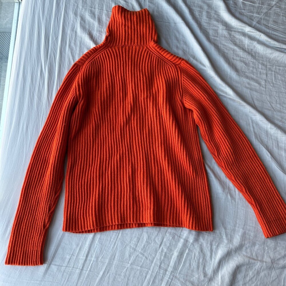 Malo Orange Cashmere Sweater